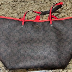 Woman’s coach purse